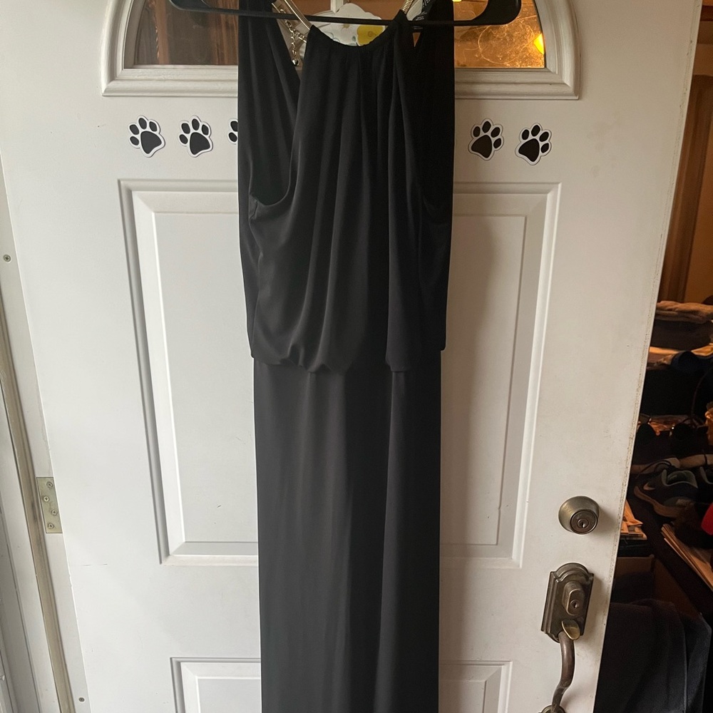 Long black dress